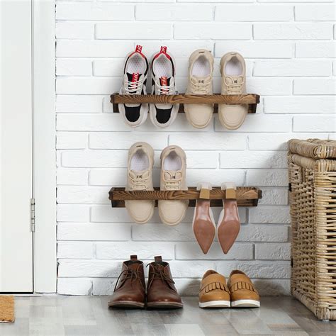 wall mounted shoe rack organizer